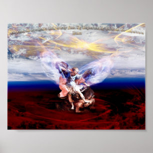 Poster O anjo Michael do arco conquista