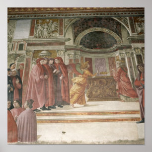 Pôster O anjo que aparece a St. Zacharias no