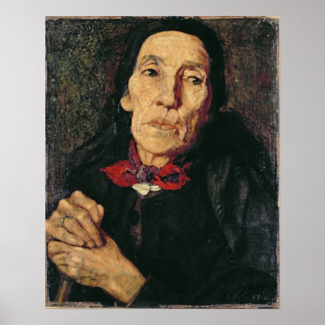 Pôster O Antigo Agricultor, 1875 (Frente)