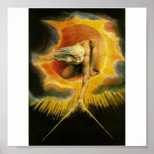 Pôster O antigo dos dias por William Blake