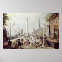 O antigo porto de Antuérpia