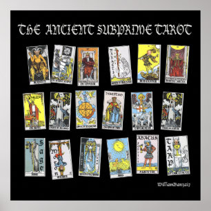 Poster O antigo subprime Tarot