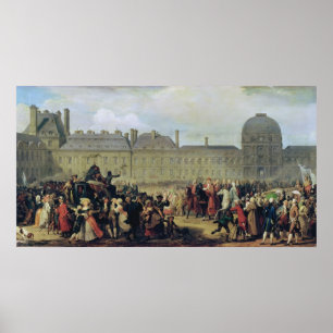 Pôster O anúncio da assinatura do Tratado