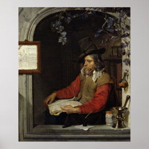 Pôster O Apothecary ou, o químico
