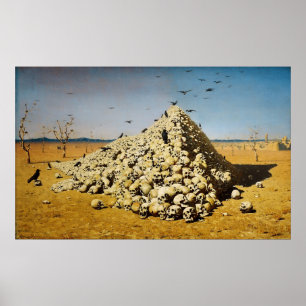 Poster O Apotheosis da guerra por Vasily V. Vereshchagin
