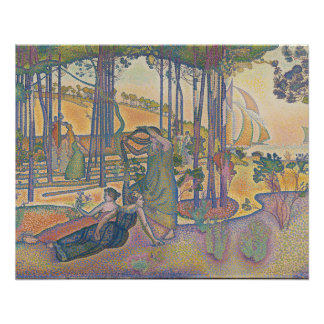 Pôster O ar da Noite de Henri-Edmond Cross