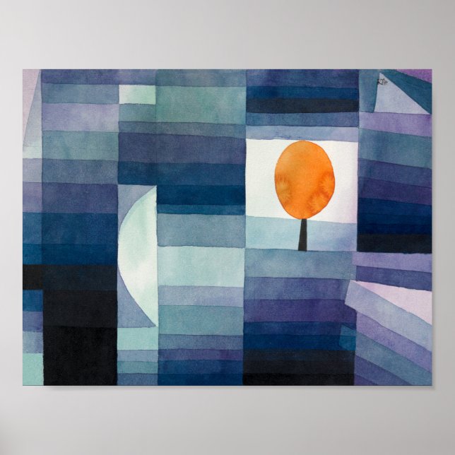 Poster O Arauto do Outono | Paul Klee (Frente)