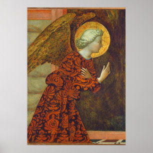 Poster O arcanjo Gabriel, C. 1430 (tempera no painel)
