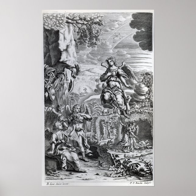 Pôster O arcanjo Uriel informa Gabriel (Frente)