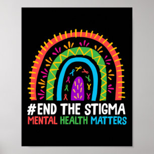 Poster O Arco-Íris Termina A Matéria De Saúde Mental Esti