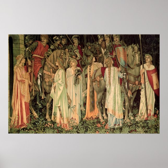 Pôster O Armo e a Partida dos Cavaleiros (Frente)