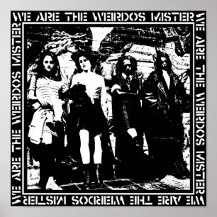 POSTER O ARTESANATO QUE NÓS SOMOS O MISTER WEIRDOS