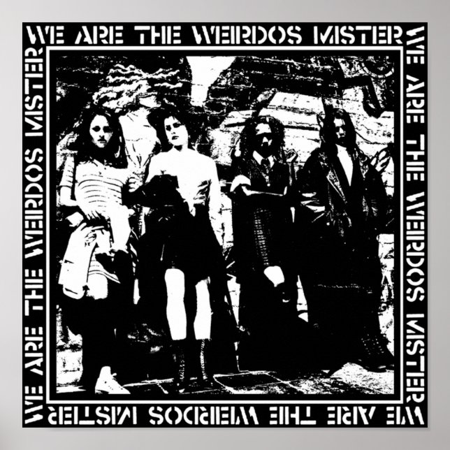 POSTER O ARTESANATO QUE NÓS SOMOS O MISTER WEIRDOS (Frente)