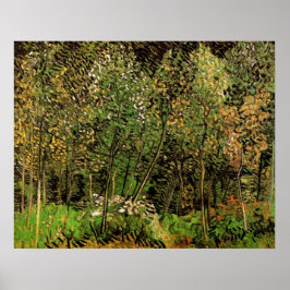 Pôster O arvoredo por Vincent van Gogh