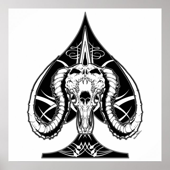 Pôster O Ás das Espadas (Frente)