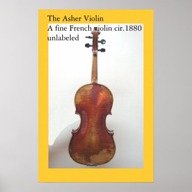 Poster O Asher Violin II (Frente)