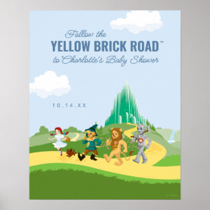 Poster O Assistente De Oz™ Chá de fraldas de boas-vinda