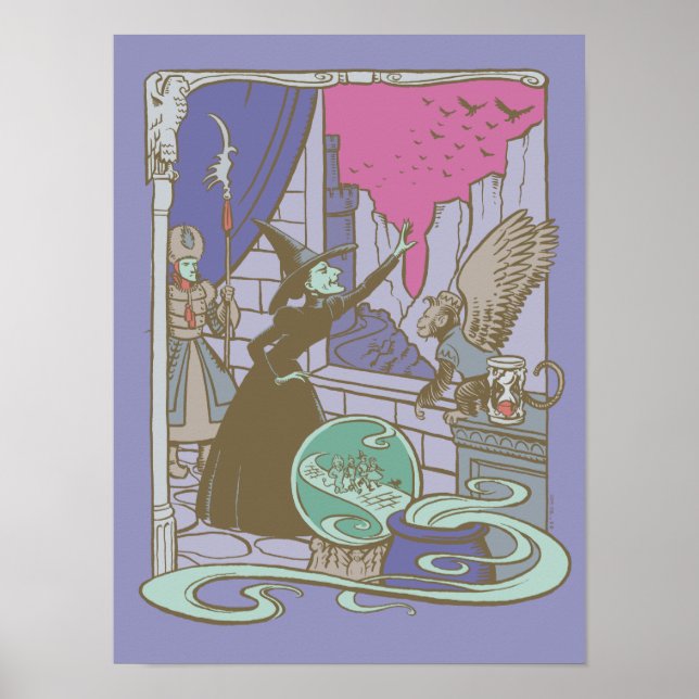 Poster O Assistente De Oz™ | Testemunha Wicked do Storybo (Frente)