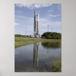 Poster O atlas V/Centaur chega no compl do lançamento