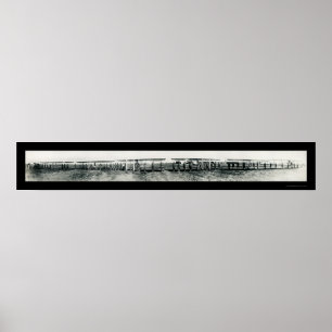 Poster O avião pilota a foto 1913 de WWI