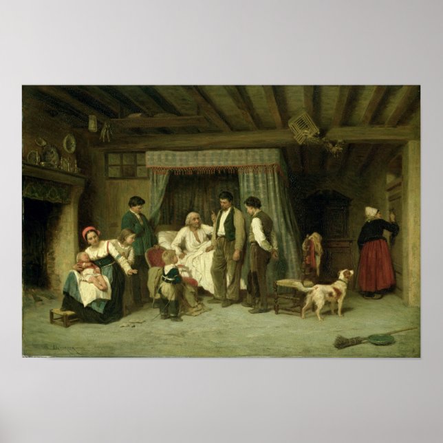 Pôster O Aviso Final, 1886 (Frente)