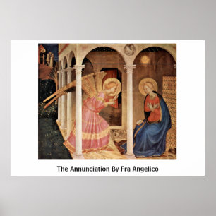 Pôster O aviso por Fra Angelico