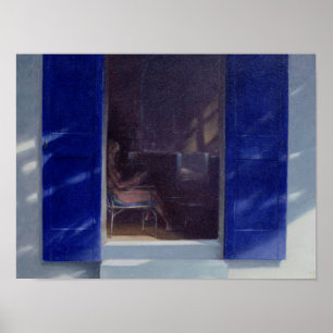 Poster O azul Shutters 1985