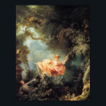 Poster O balanço<br><div class="desc">" The Swing " pintado por Jean-Honoré Fragonard.</div>