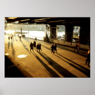 Poster o banco sul em Londres