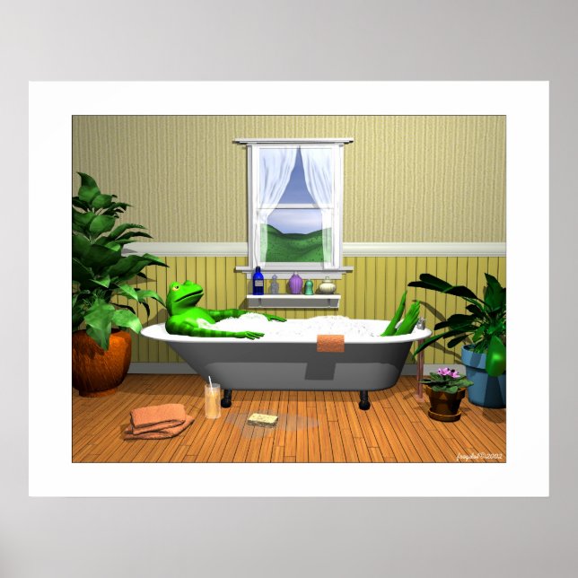 Pôster O Banho (Frente)