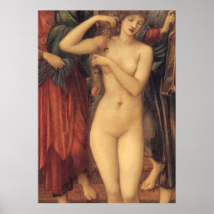Pôster O banho de Venus pelo senhor Edward Pescada Burne
