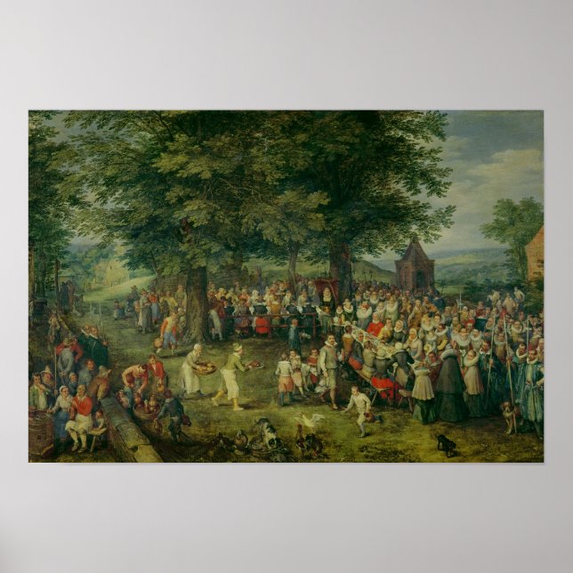 Pôster O Banquete de Casamento (Frente)