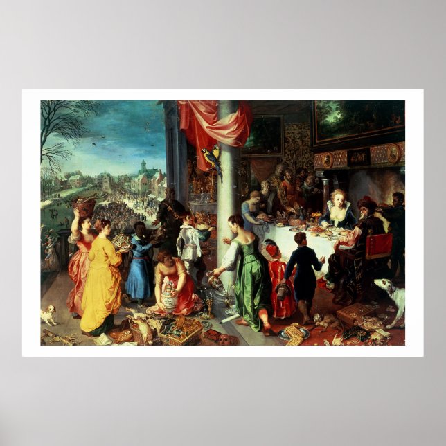 Pôster O Banquete de inverno, reunindo-se no Estado da Ba (Frente)