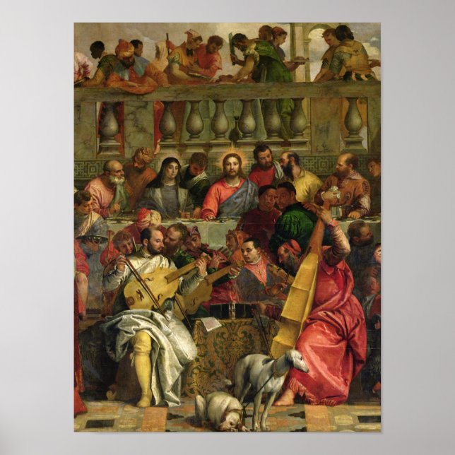 Pôster O Banquete do Casamento no Cana (Frente)