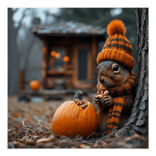 Pôster O banquete secreto da imagem Ai do esquilo (Frente)