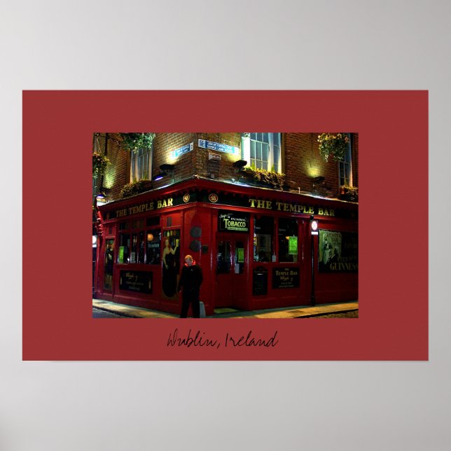 Pôster O Bar do Templo (Frente)