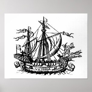 Poster O barco 'Victoria de Fernão de Magalhães
