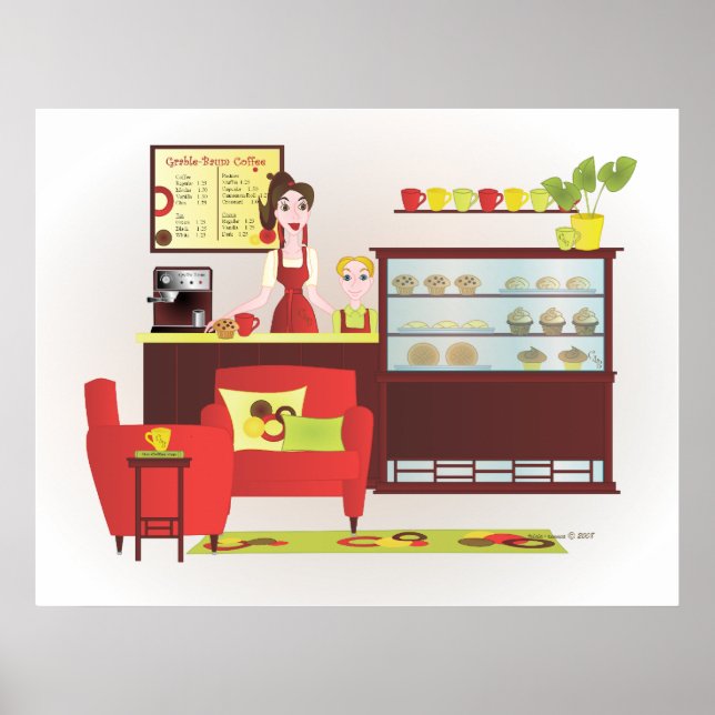 Pôster O Barista (Frente)