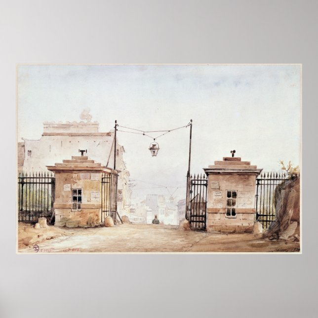 Pôster O Barriere de Menilmontant (Frente)