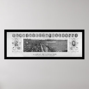 Poster O basebol dos Chicago Cubs patrocina a foto 1907