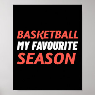 Poster O Basquete É Minha Estação Favorita