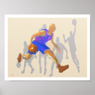 Pôster O basquetebol move a arte