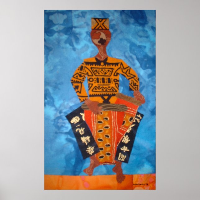 Pôster O Baterista (Frente)