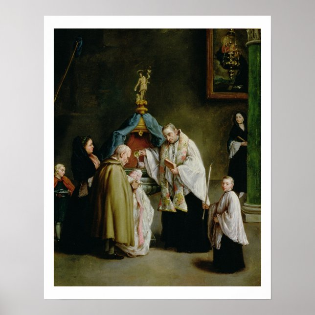 Pôster O batismo (Frente)