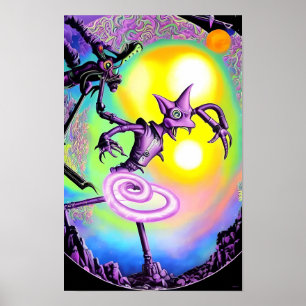 Poster O Batman Real, Por Favor, Acelere Ken Gage Art?