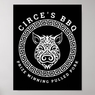 Poster O Bbq de Circe, Mitologia Grega Divertida