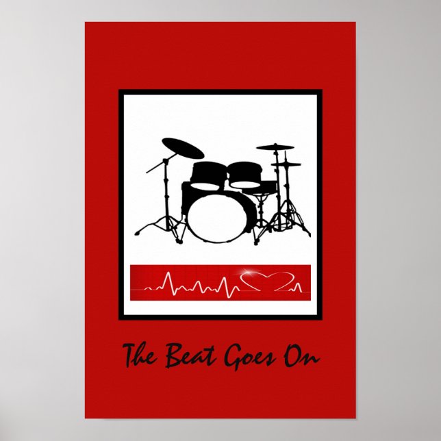 Poster O Beat Continua (Frente)