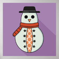 O bebê boneco de neve no Natal