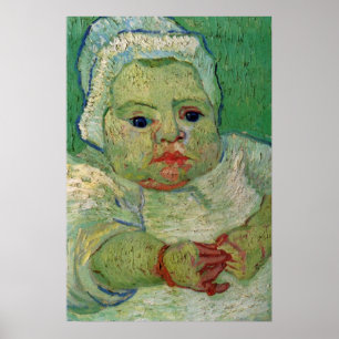 Poster O bebê Marcelle Roulin por Vincent van Gogh