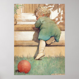 Pôster O Bebê Toddling de Jessie Willcox Smith